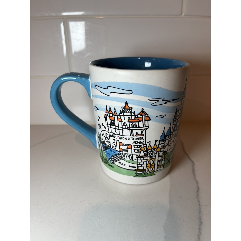 Disney Parks Coffee‎ Mug Authentic Original Hollywood Tower Coffee Mug